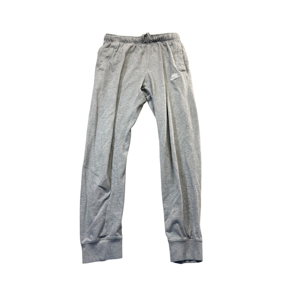 Nike Sportswear Club Fleece‎ Jogger Sweatpants Mens Small Gray Cuffed